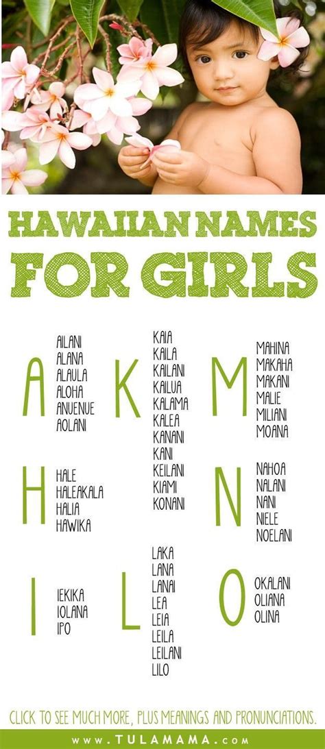 75 Hawaiian Girl Names for Your Little Island Princess